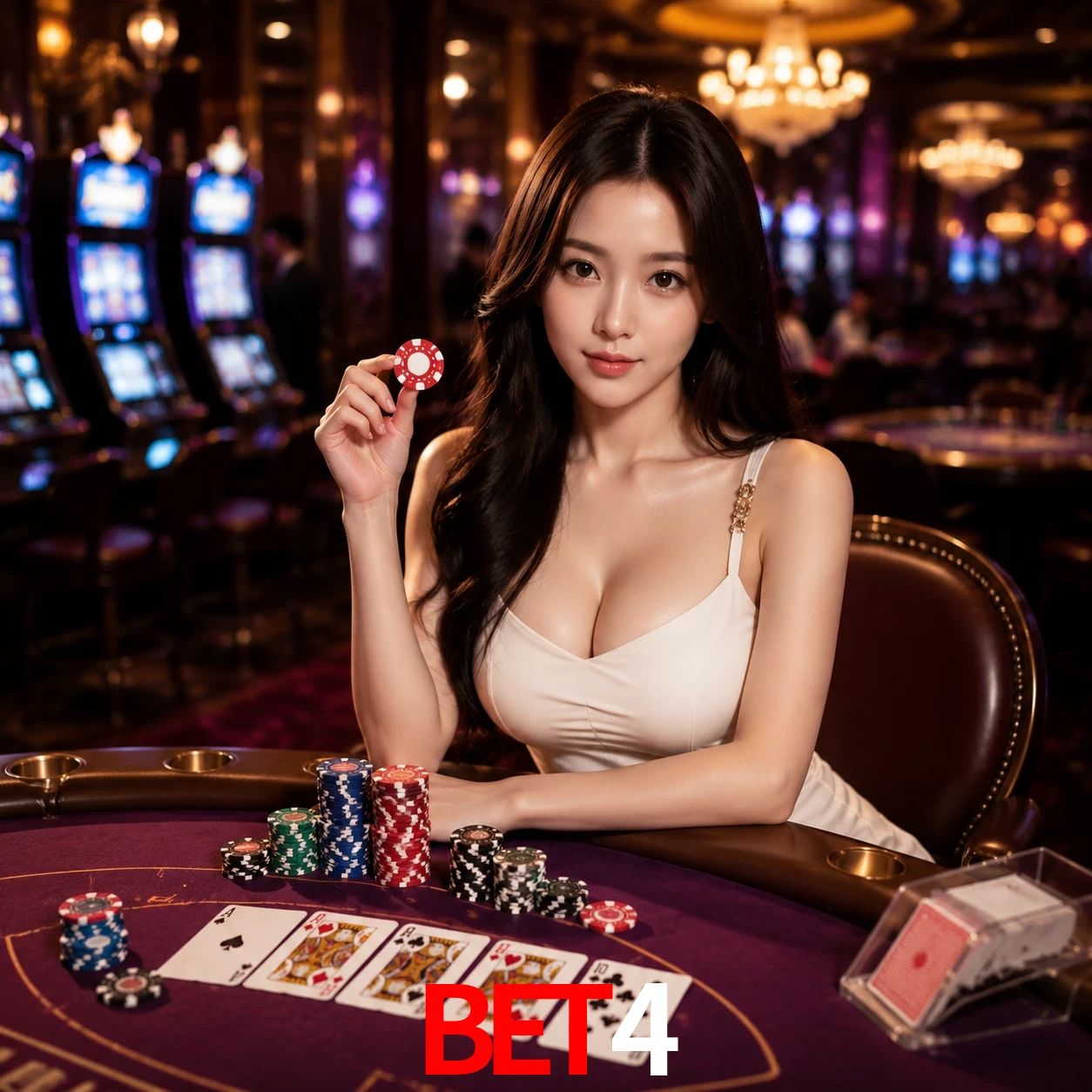 Cassino ao vivo bet4 dealers